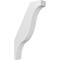 Ekena Millwork 4-in. W x 18-in. D x 30-in. H Funston Architectural Grade PVC Knee Brace BRCP04X18X30FST - alternate 1